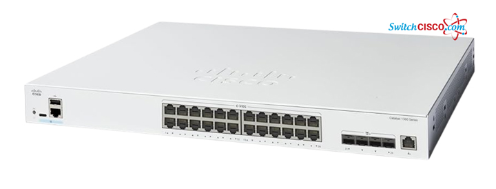 Cisco Catalyst C1300-24XT là switch 10G hiệu năng cao, phù hợp cho các doanh nghiệp cần triển khai mạng tốc độ cao nhưng chưa đến mức phải đầu tư switch core chuyên dụng.